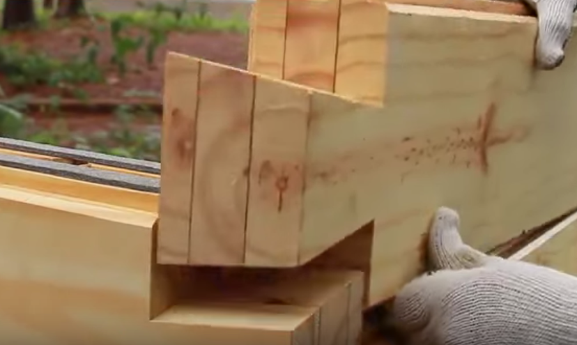 El encastre de Madera en Casas, la revolución en la construcción. Patagonia Log Homes