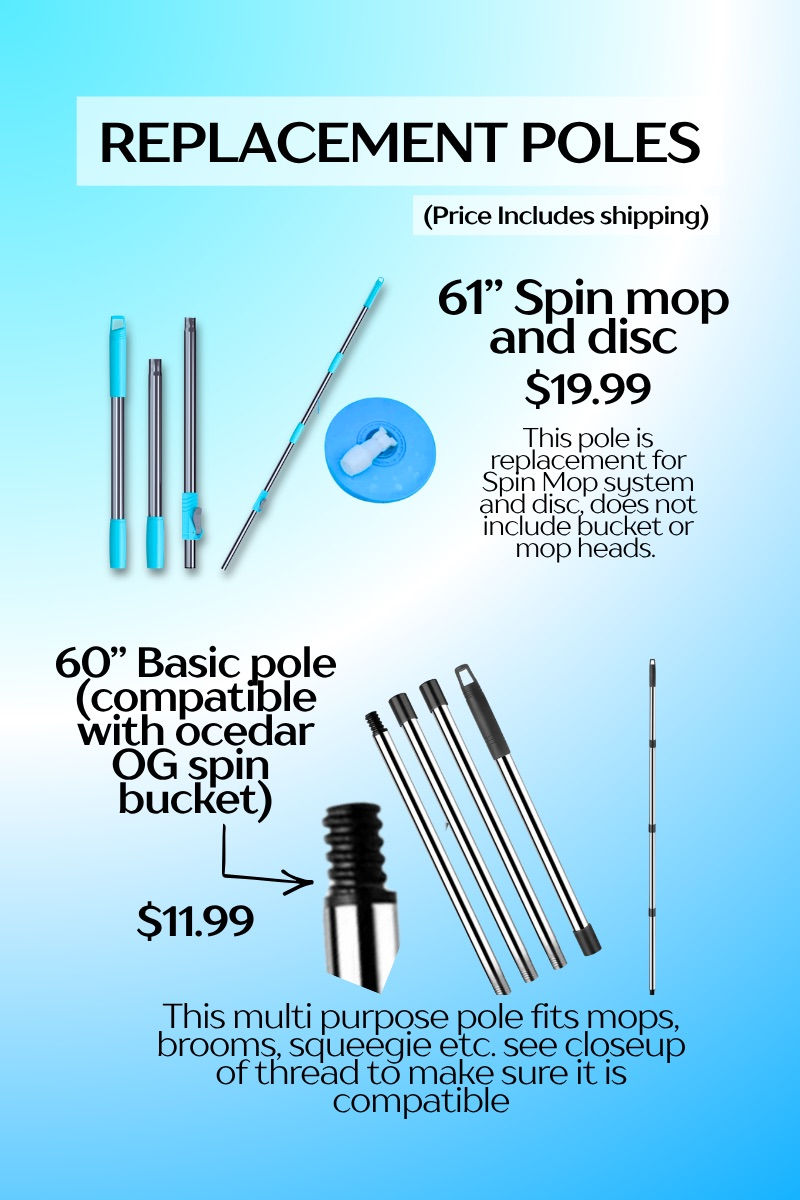 Thumbnail: Mop Replacement Parts