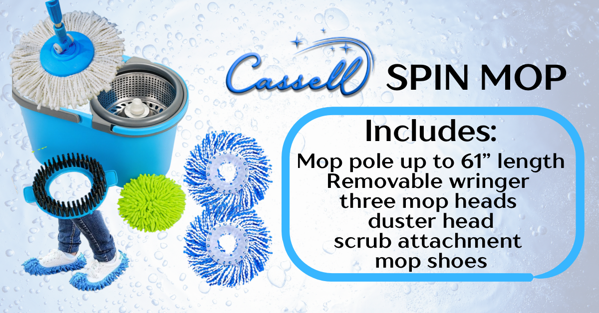 Spin Mop and Bucket