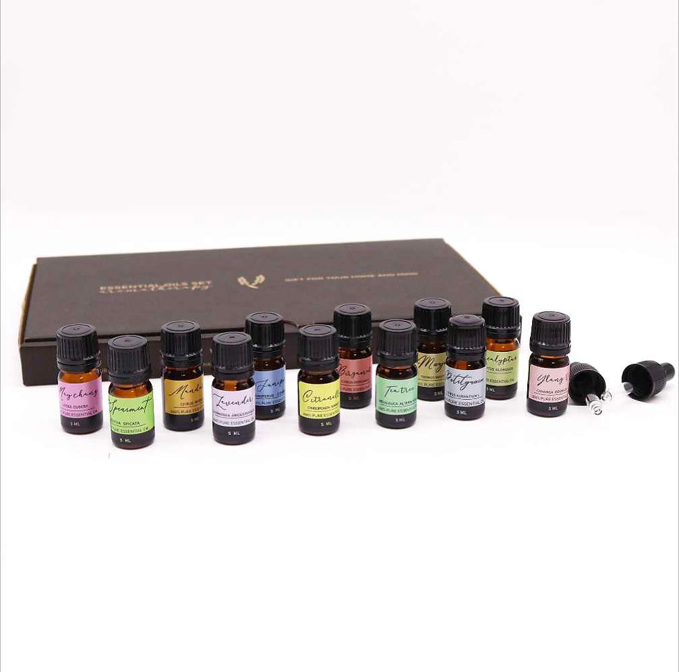 Thumbnail: SPRING Aromatherapy Essential Oil Set , Cruelty FREE