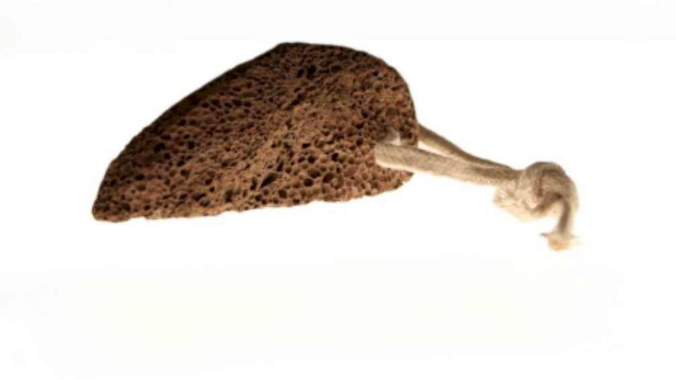 Volcanic Foot Stone - Traditional Shape