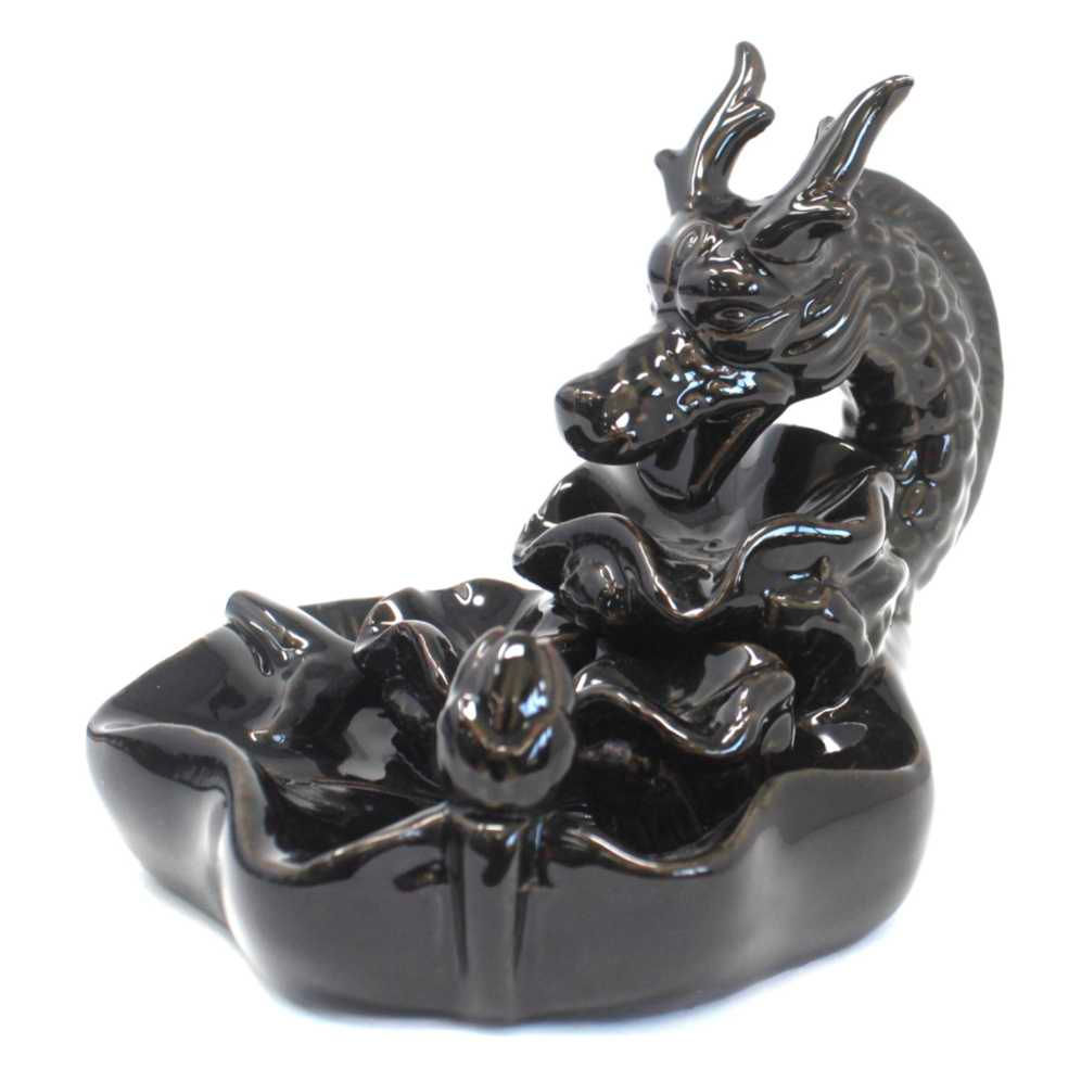 Backflow Incense Burner - Large Dragon Pool