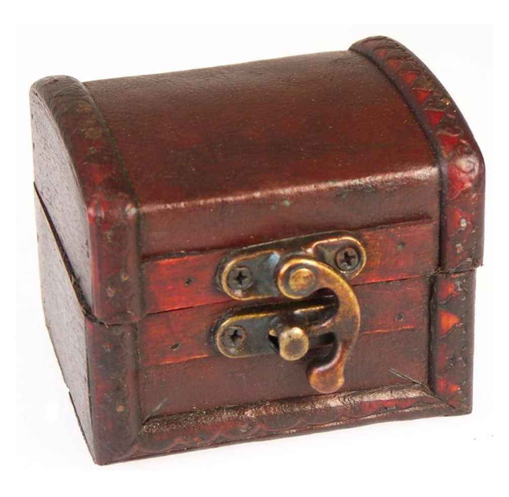 Med Colonial Box  - Leather Effect