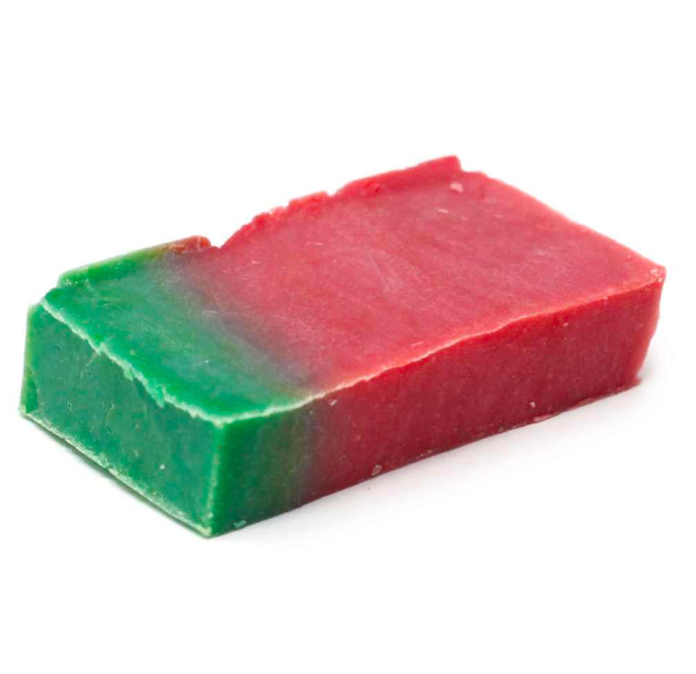 Watermelon - Olive Oil Soap - SLICE approx 100g