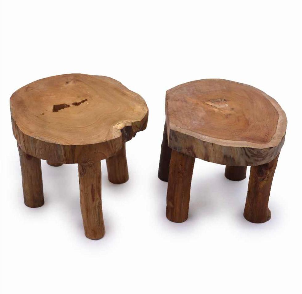 Thumbnail: 2x Higher Teak Pad Display - 27x20cm