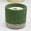 Thumbnail: Wooden Wick Concrete Candle Pot - Green - Sea Moss & Herbs