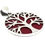 Thumbnail: Tree of Life Silver Pendant 30mm - Coral Effect