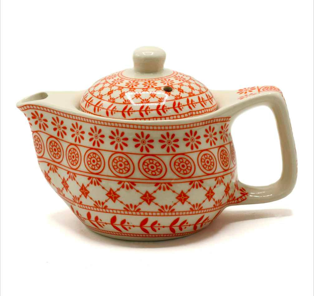 Small Herbal Teapot - Amber