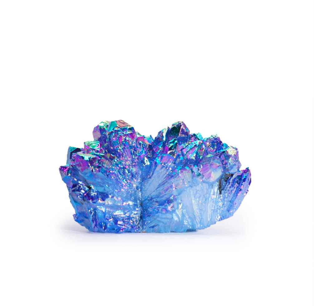 Enhanced Quartz - Aura Aqua Halo Quartz Medium