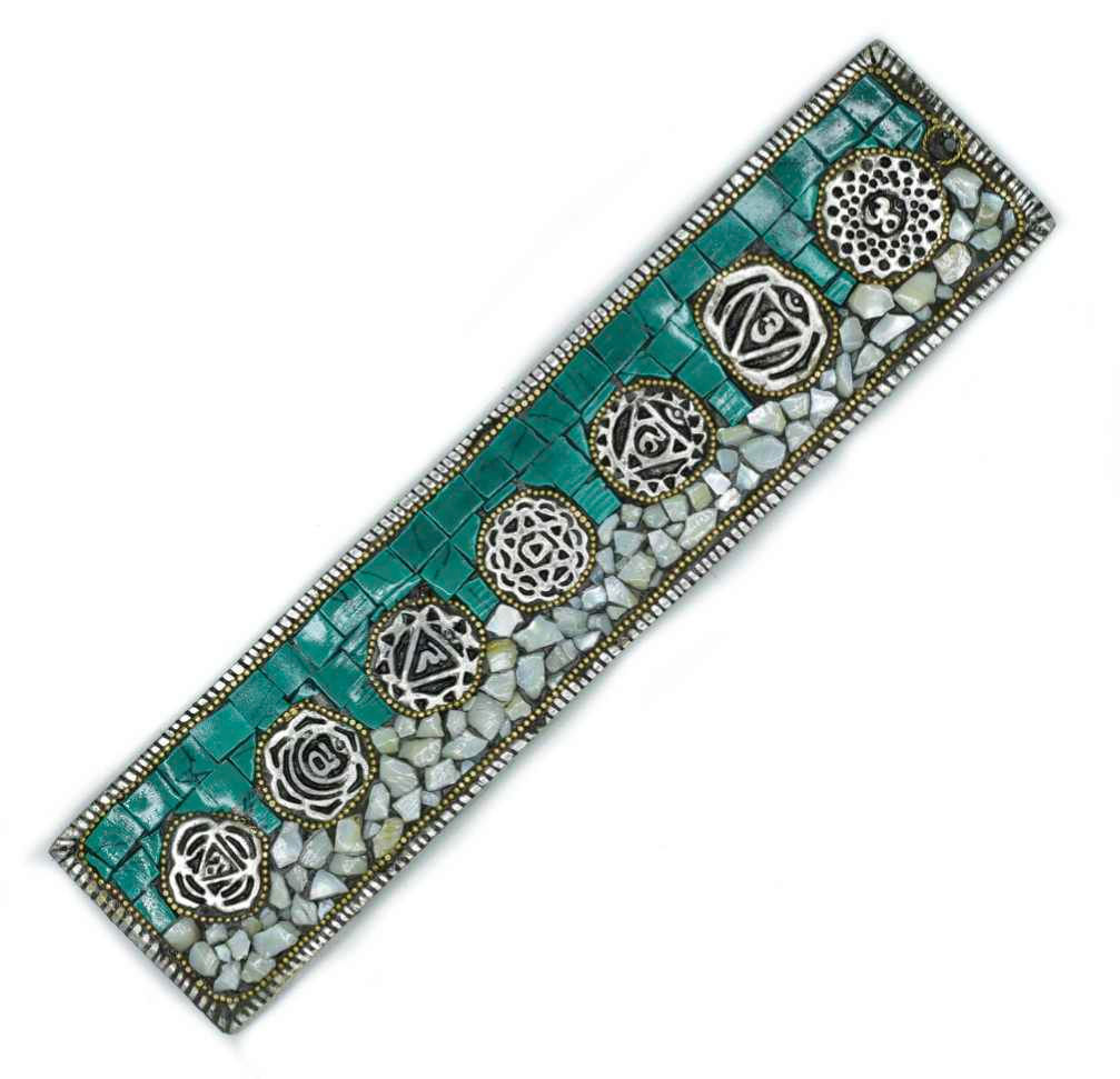 Seven Chakra Tibetan Decor Incense Holder