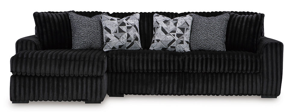 Thumbnail: Midnight Madness 2-PC Sectional Sofa w/ Left Chaise