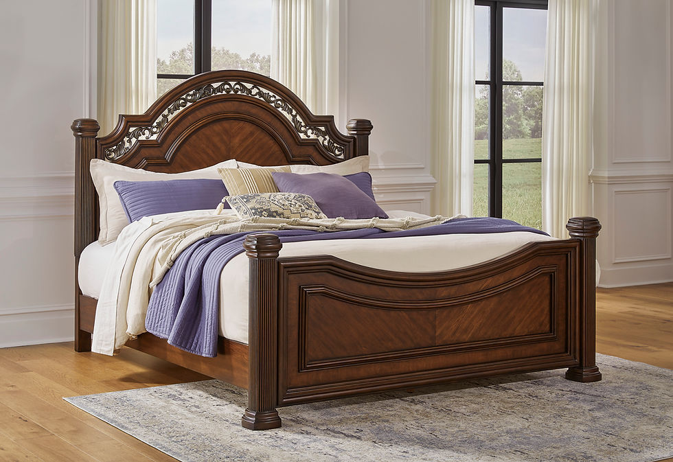 Thumbnail: Lavinton Queen Poster Bed