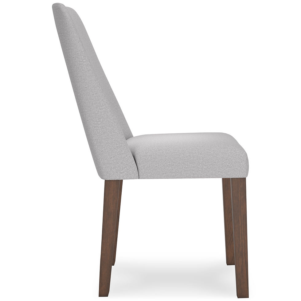 Thumbnail: Lyncott Gray Upholstered Chairs
