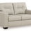 Thumbnail: Santorini Bone Leather Loveseat