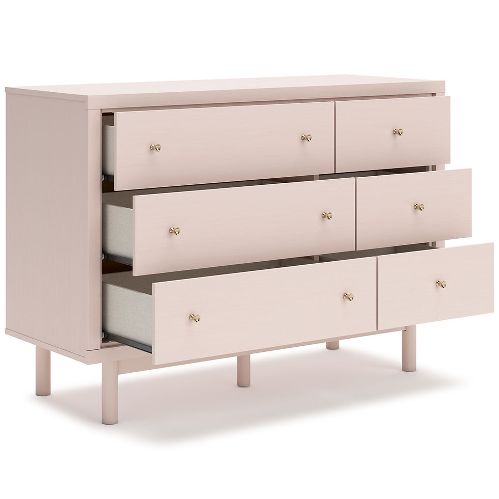 Thumbnail: Wistenpine Blush 6-Drawer Dresser