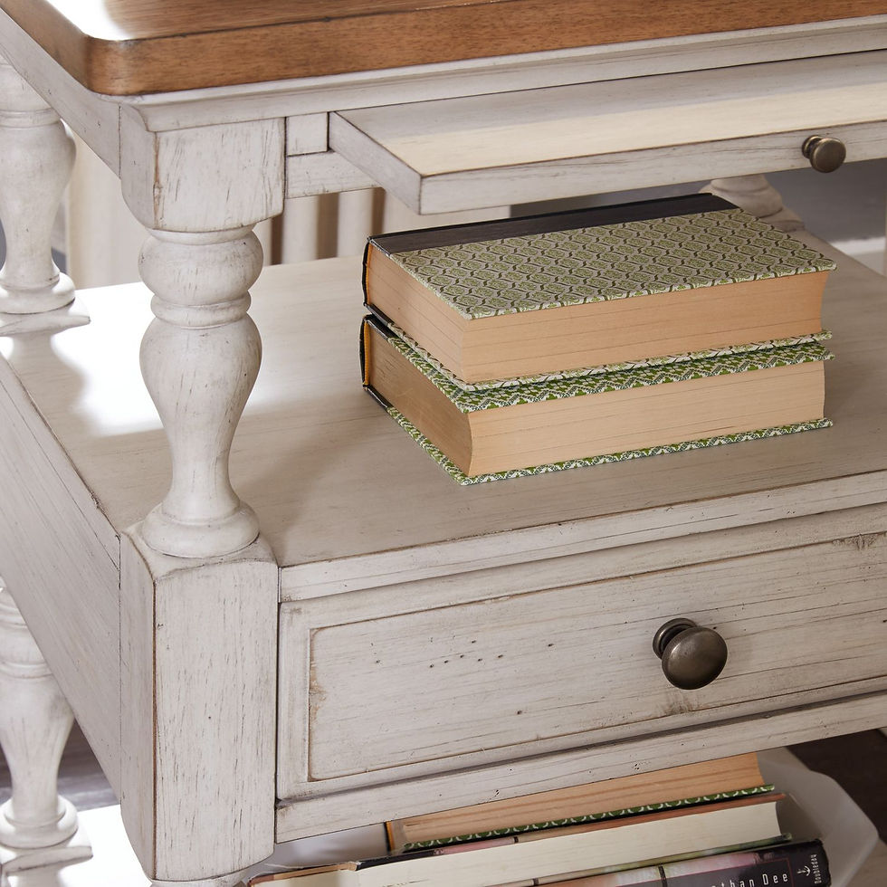 Thumbnail: Farmhouse Reimagined 1-Drawer Nightstand