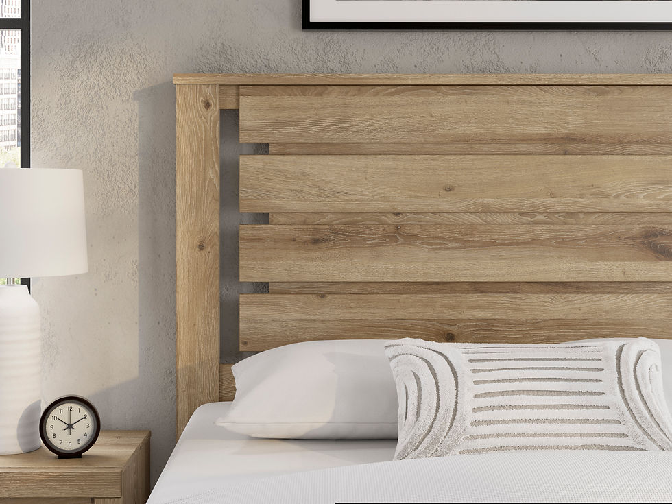 Thumbnail: Brozmont Queen Panel Platform Bed