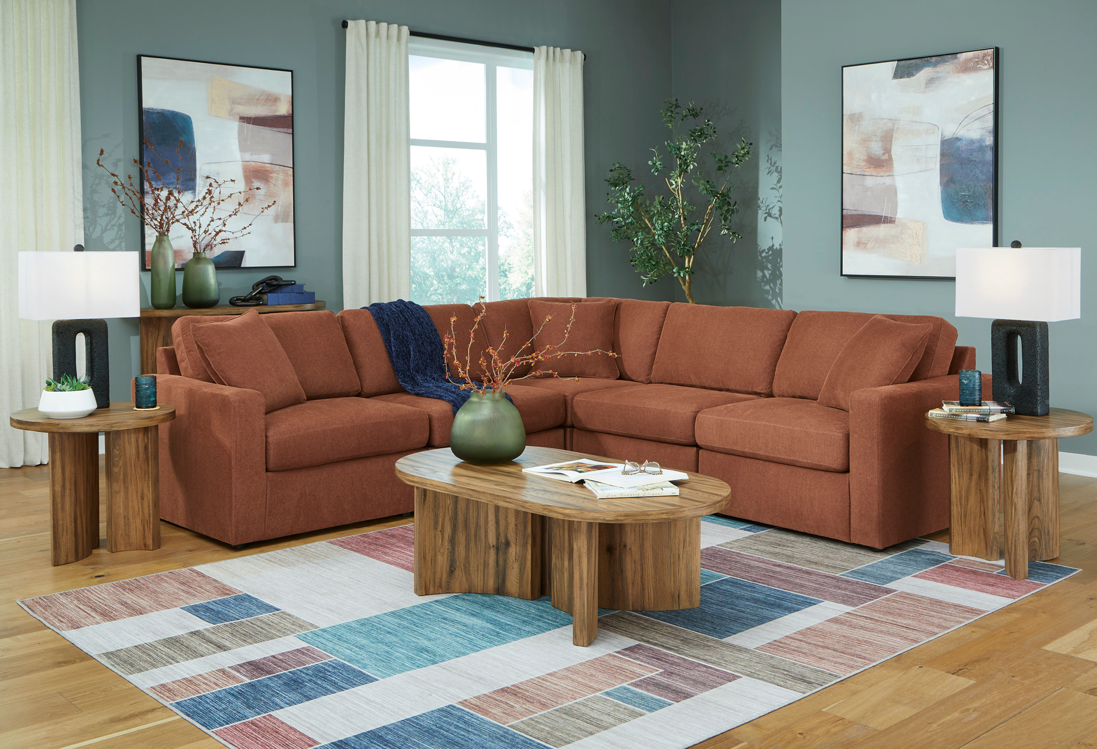 Modmax Spice 5-PC Sectional
