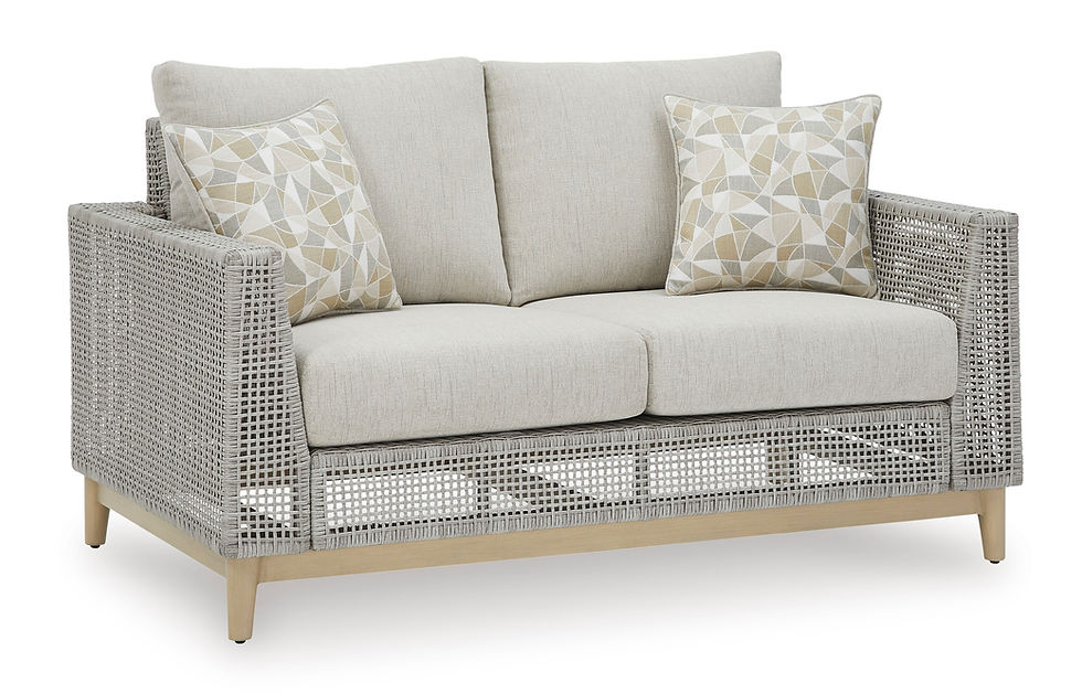 Thumbnail: Seton Creek Outdoor Loveseat w/ Cushion