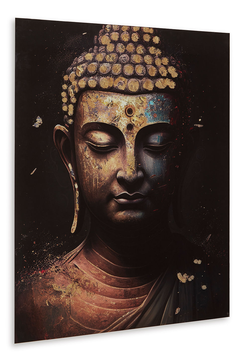 Thumbnail: Caymoore Glass Buddha Wall Art