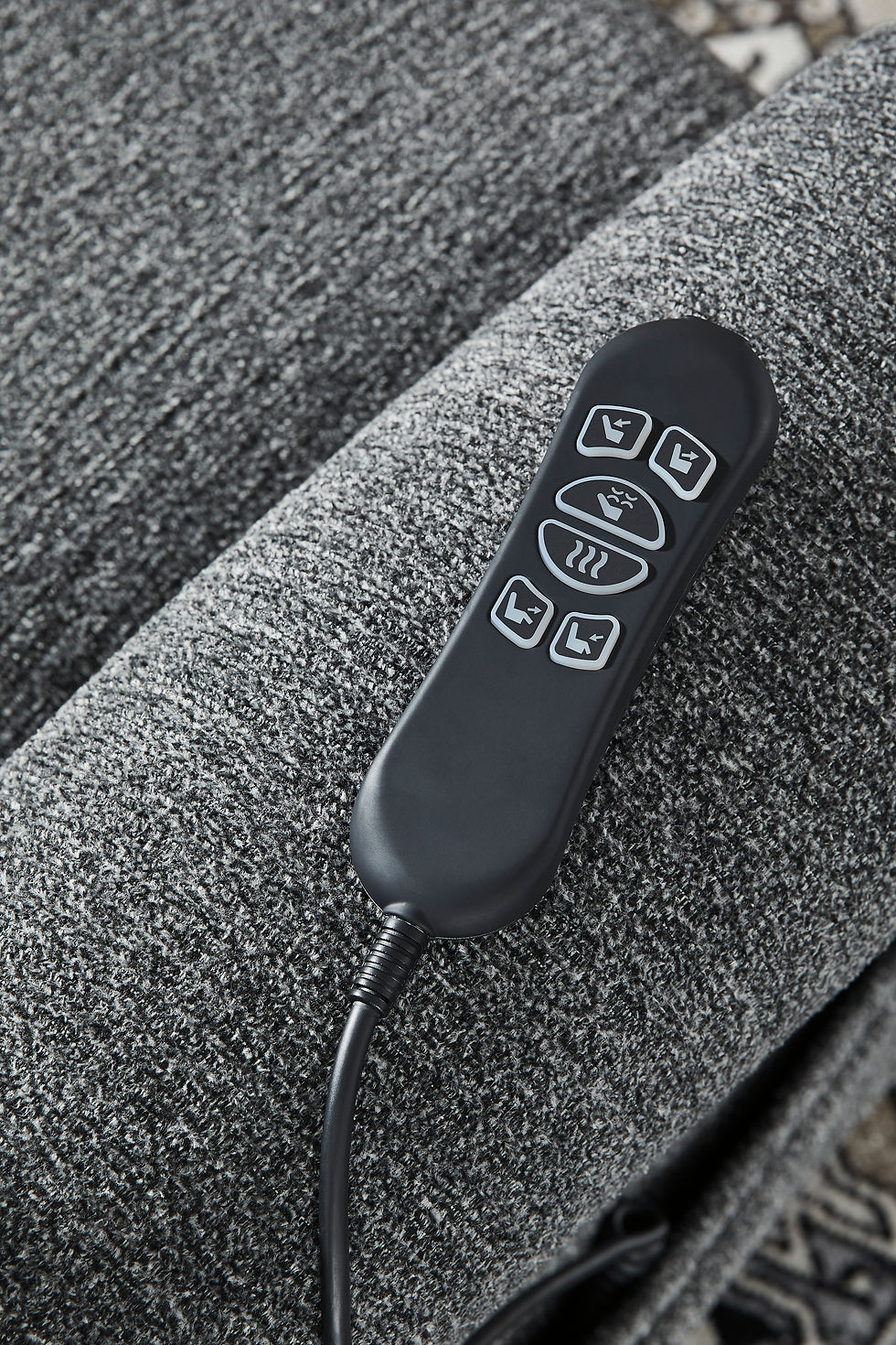 Thumbnail: Aureta Charcoal Power Lift Recliner