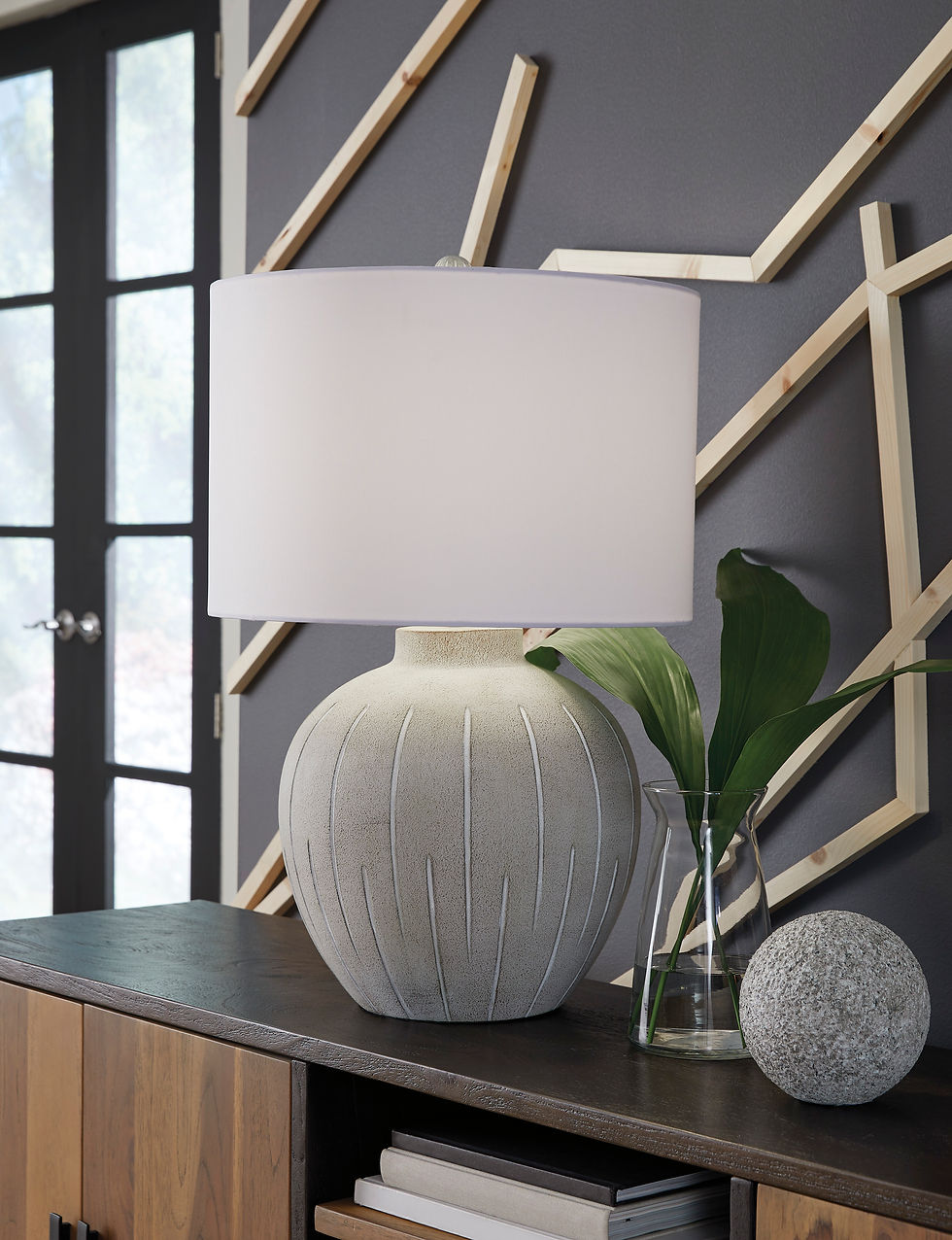 Calbert Poly Table Lamp