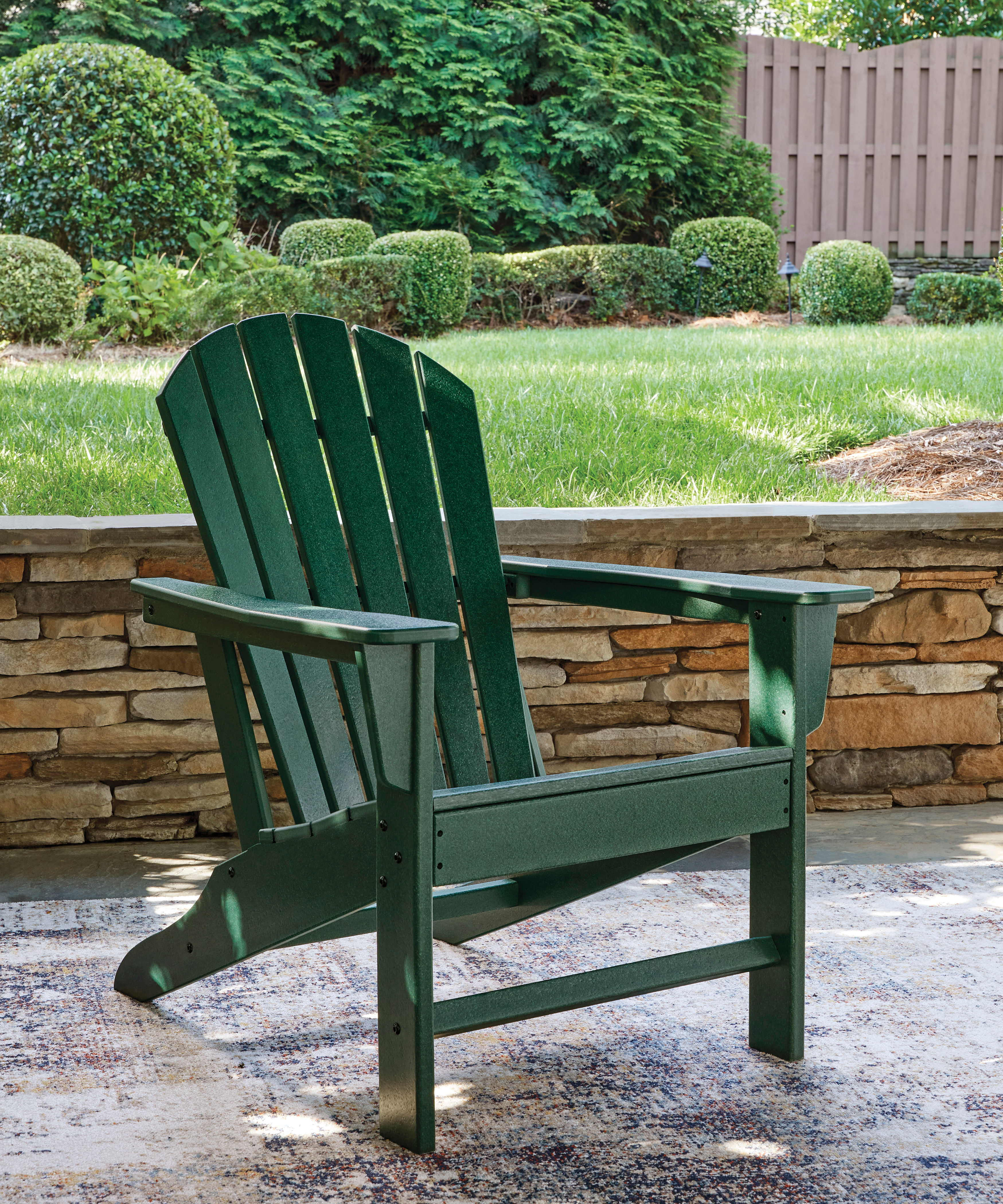 Sundown Green Adirondack Chair