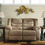 Thumbnail: Tulen Mocha Reclining Loveseat