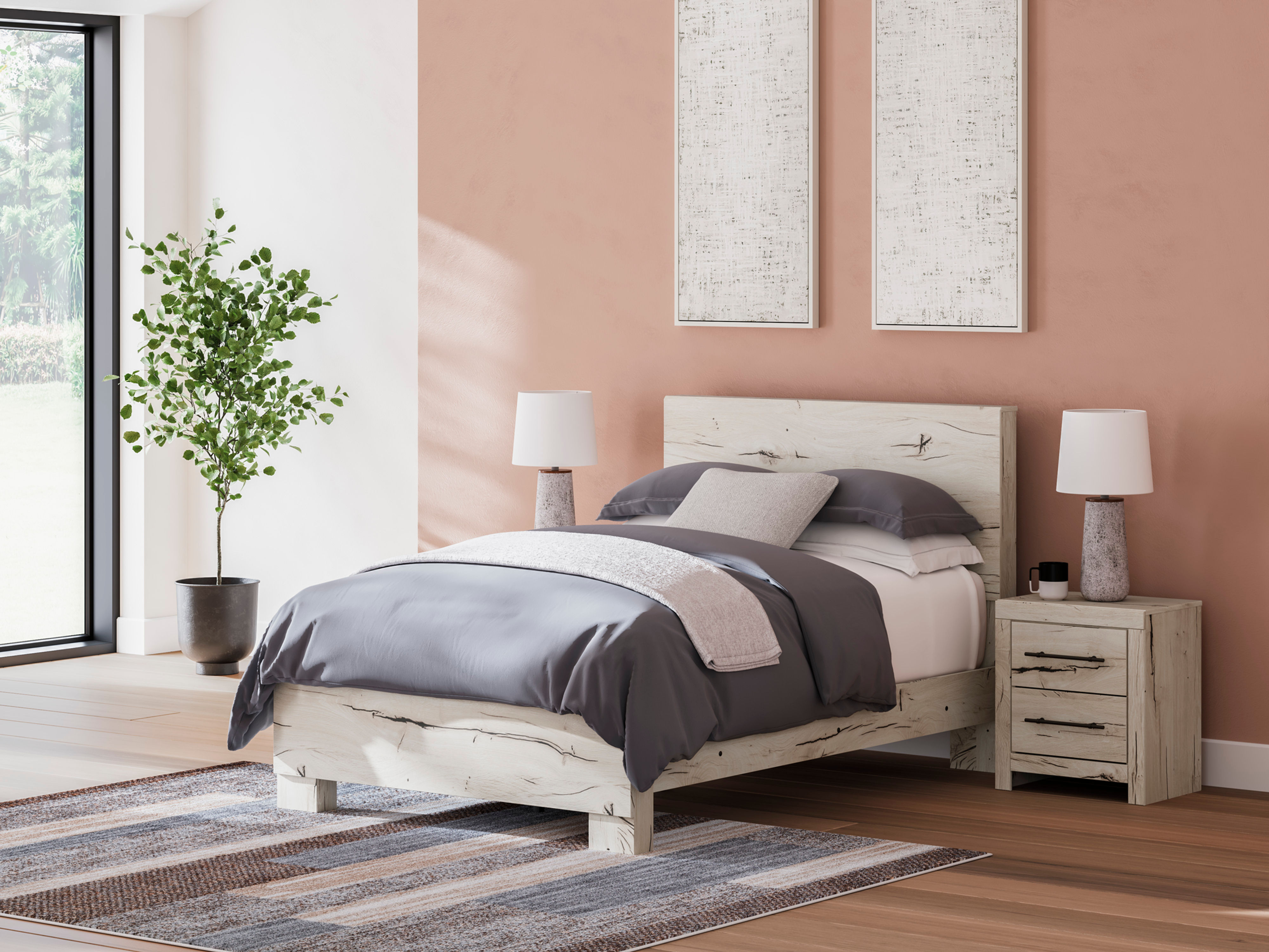 Lawroy Full Size Panel Bed
