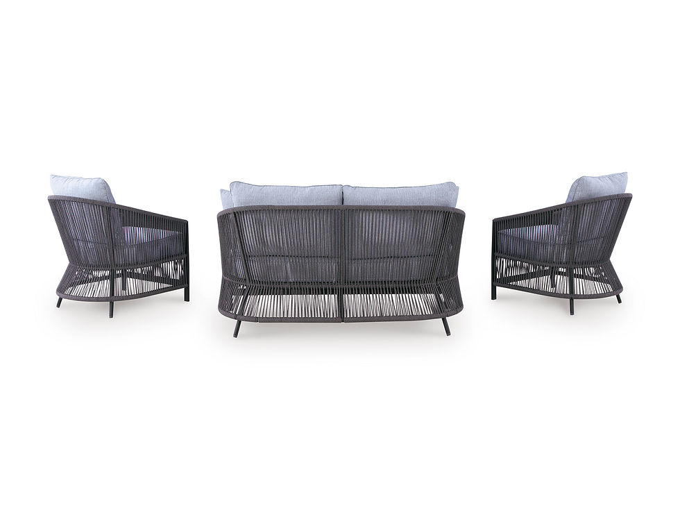 Thumbnail: Bridges Beach Loveseat, 2 Chairs & Table