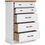 Thumbnail: Ashbryn White Chest of Drawers