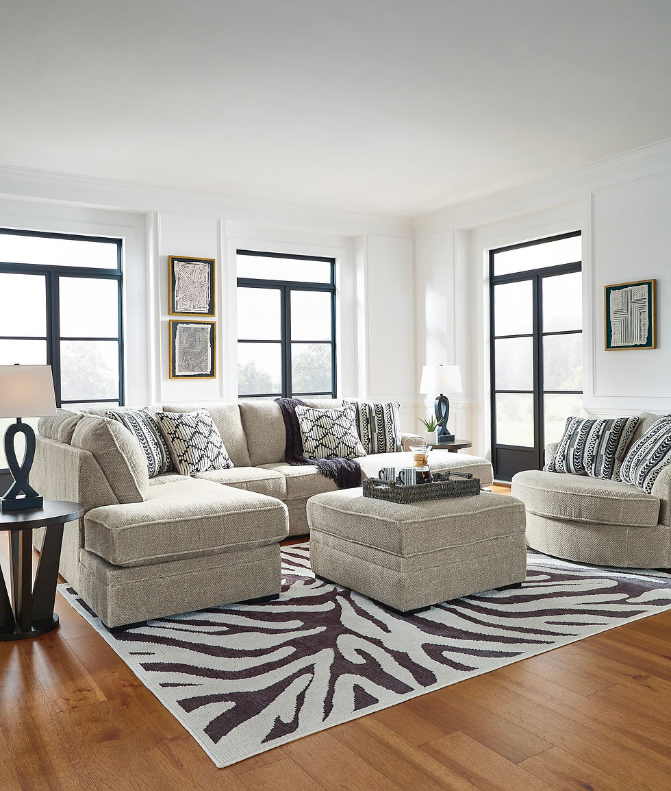 Thumbnail: Calnita Sisal 2-PC LSF Chaise Sectional