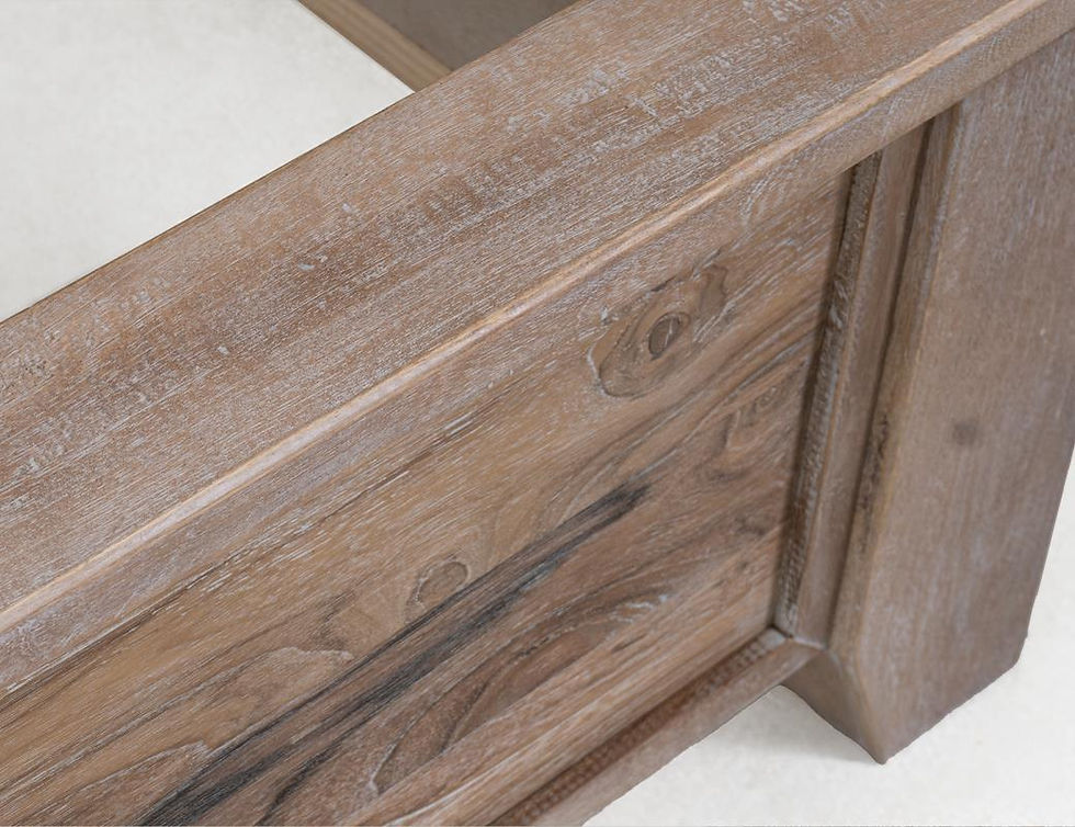 Thumbnail: White Teak Bed