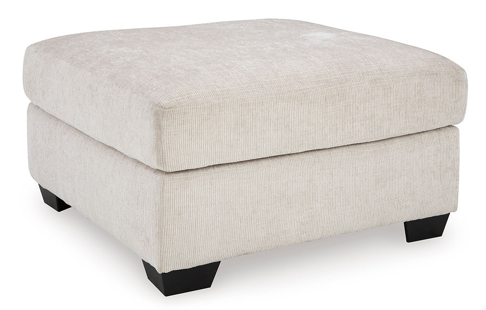 Thumbnail: Aviemore Stone Oversized Accent Ottoman