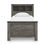 Thumbnail: Frandern Rustic Gray Twin Bookcase Youth Bed