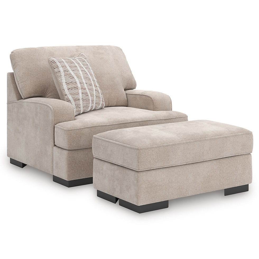 Thumbnail: High Profile Taupe Chair & 1/2