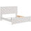 Thumbnail: Cayboni Whitewash King Panel Bed