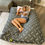 Thumbnail: CordaRoy’s Black Camo Full Bean Bag / Full Bed