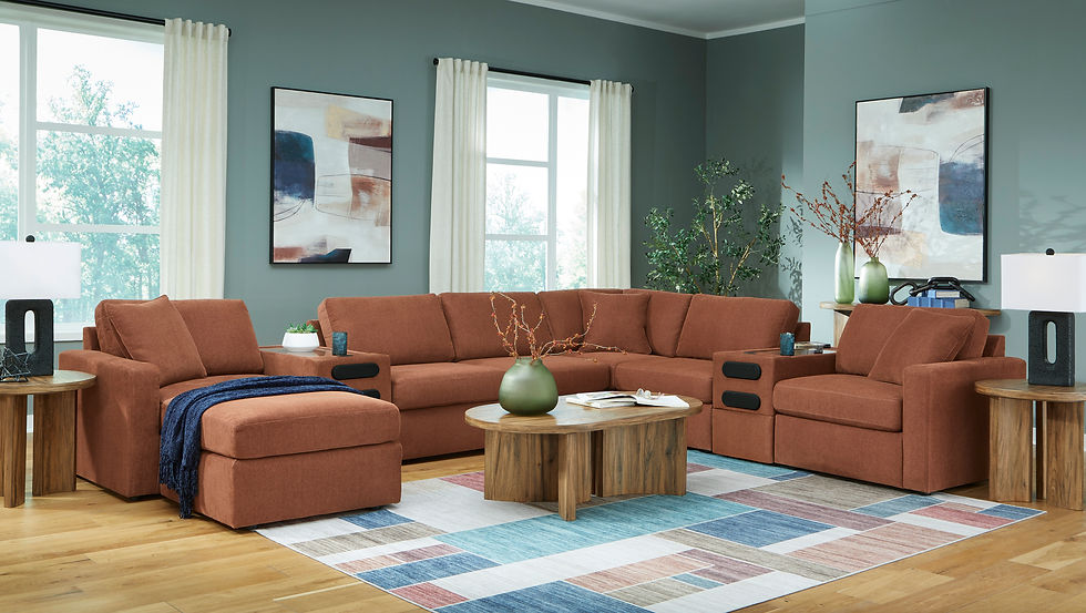 Modmax Spice 9-PC Sectional