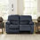 Thumbnail: Leesworth Ocean Power Reclining Loveseat