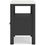 Thumbnail: Cadmori Black Nightstand