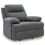Thumbnail: Side-Swipe Charcoal Rocker Recliner
