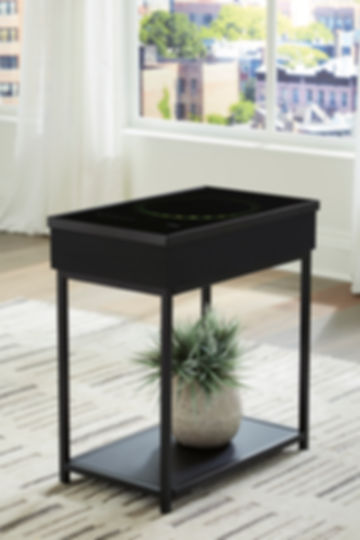 Gemmet Accent Table w/ Bluetooth Speaker