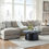 Thumbnail: Aslan Court 4-PC Double Chaise Sectional