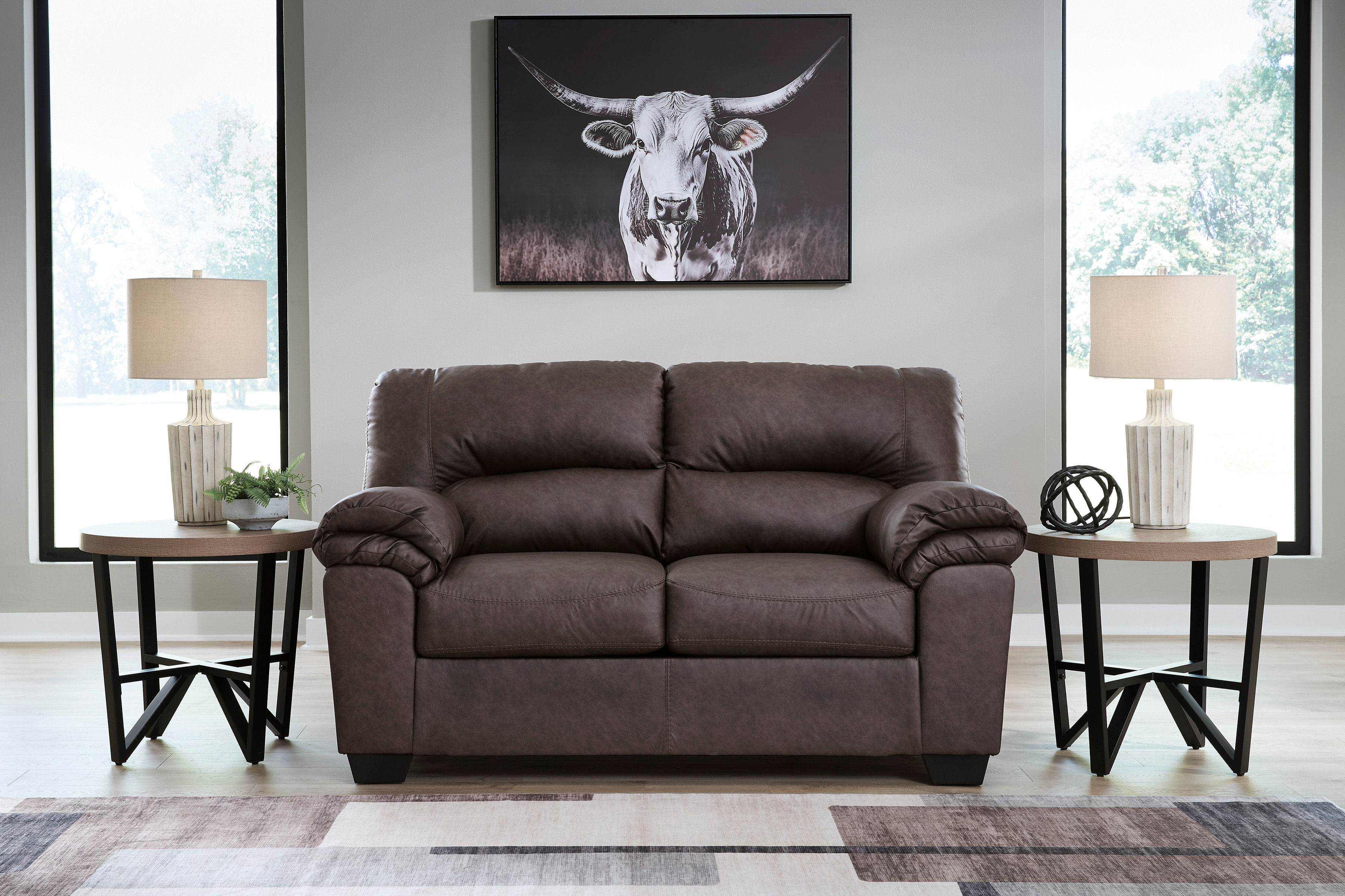 Willowbend Umber Loveseat