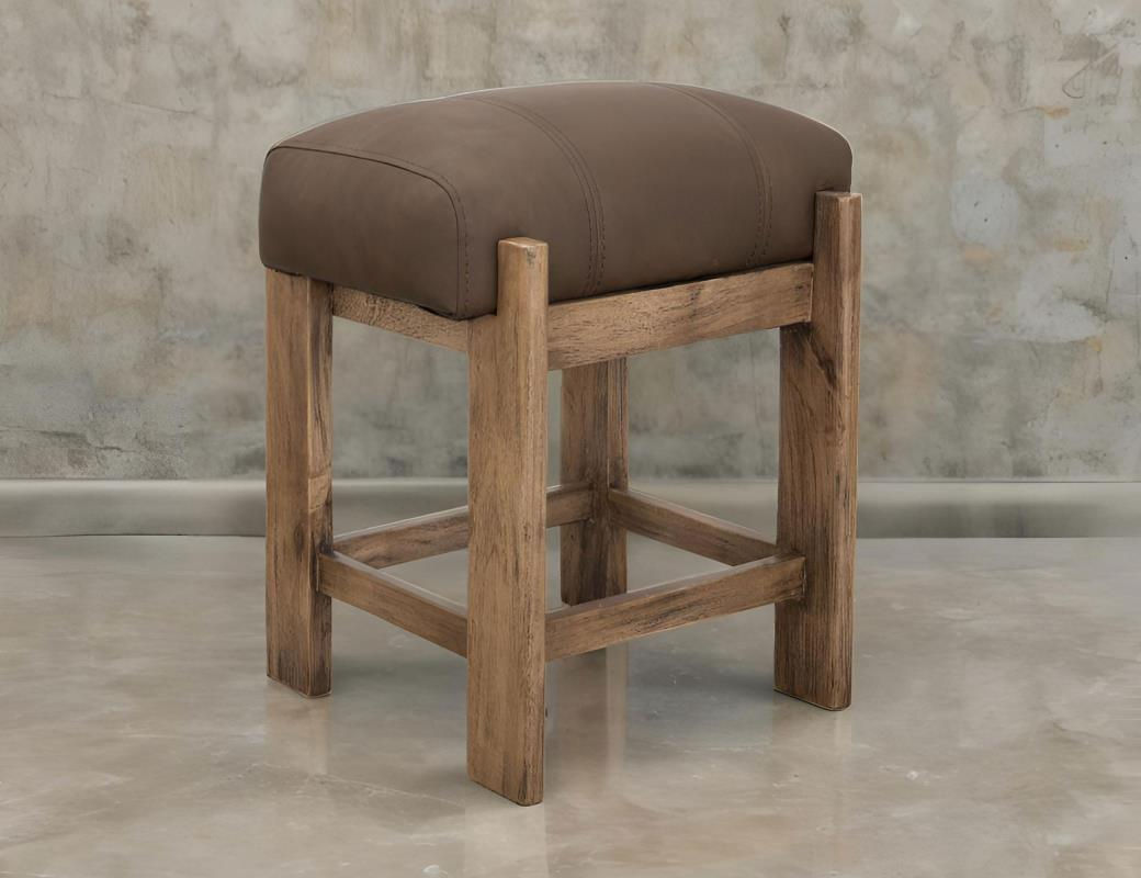 Balam Brown 24” Stool