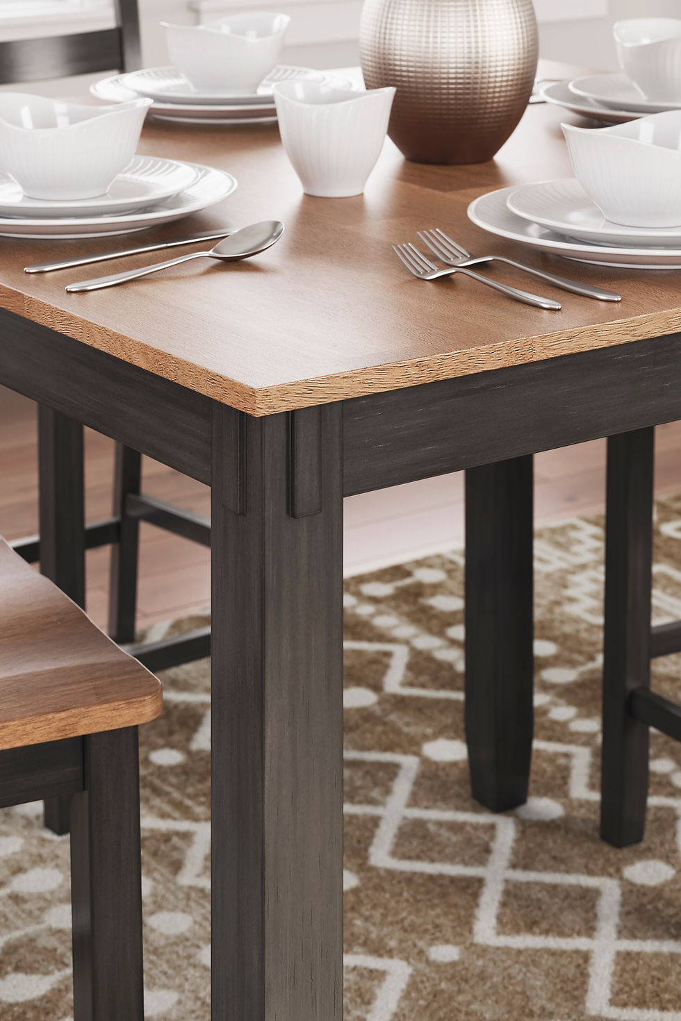 Thumbnail: Gesthaven Counter Height Table & 4 Barstools