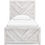Thumbnail: Cayboni Whitewash Twin Panel Bed