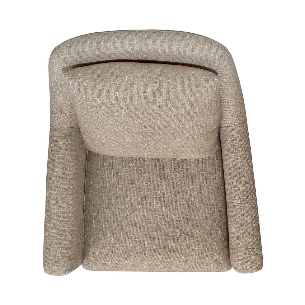 Thumbnail: Landcaster Cocoa Upholstered Swivel Accent Chair
