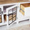 Thumbnail: Ashbryn White 74" TV Stand